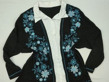 sweter piórkowy na drutach: Bluzka damska, rozmiar 3XL — 1