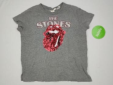 bluzka h m basic: H&M L.O.G.G., T-shirt damski, rozmiar S — 2