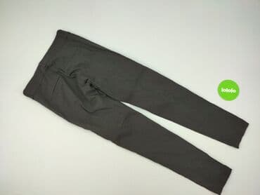 woskowane legginsy z wysokim stanem zara: Spodnie materiałowe damskie, rozmiar M — 3