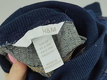 h: Spodnie jeansowe, H&M, 1-3 m, stan - Bardzo dobry — 4