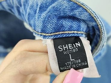 converse z sercem: Shein, Jeansy damskie, rozmiar L — 4