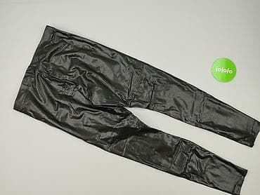 pull and bear kozaki: H&M, Legginsy Ze skóry ekologicznej damskie, rozmiar M — 4