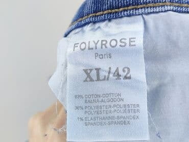 czerwone jeansy: Jeansy damskie, rozmiar XL — 6