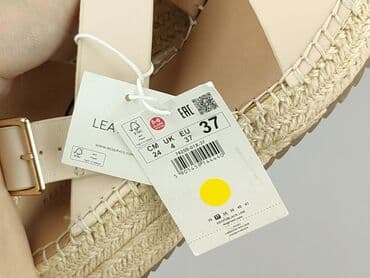 sandały wiązane płaskie ccc: Reserved, Sandały damskie, rozmiar 37 — 8