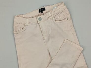 dżinsy w róże: Reserved, Jeansy damskie, rozmiar S — 2