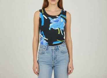 la mania bluzy: Top damski, rozmiar L — 6