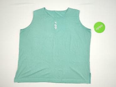 bluzki dekolt serce: T-shirt damski, rozmiar 8XL — 2