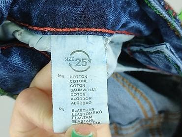 wide jeans: Fashion Jeans, Jeansy damskie, rozmiar XS — 5