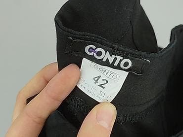 cargo jeans h: Gonto, Брюки жіночі, розмір M — 4