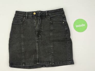 jeansowe czarne spódnice: Reserved, Spódnica damska, rozmiar S — 2