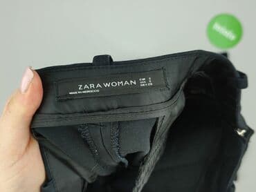 zara wyprzedaż spodnie: Zara, Spodnie materiałowe damskie, rozmiar S — 5