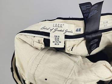 cargo hm: H&M L.O.G.G., Chinosy dla mężczyzn, rozmiar M — 6