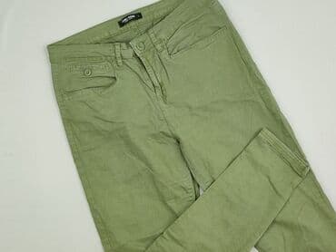 zielone jeansy damskie: Tom Rose, Spodnie materiałowe damskie, rozmiar L — 1