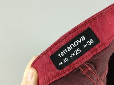 spodnie dresowe z napisami: Terranova, Spodnie materiałowe damskie, rozmiar S — 4