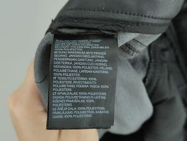 kurtka z eko skory: H&M, Spodnie materiałowe damskie, rozmiar XL — 5