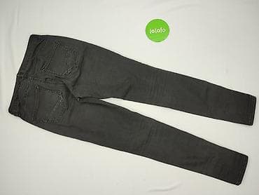 srebrne jeansy: Denim, Jeansy damskie, rozmiar S — 3