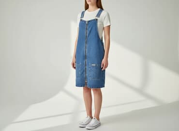 andzela kurtka jeansowa: Imię, Ogrodniczki damskie, rozmiar S — 7