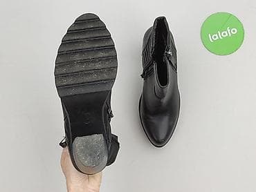 botki czarne: Botki damskie, rozmiar 40 — 4