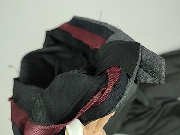only tailoring: Męskie spodnie garniturowe – grafitowe - Klasyczny krój z kantem - — 5