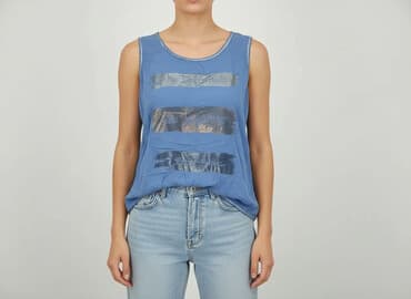 koszulka barcelony z napisem: Bluzka damska, rozmiar S — 6