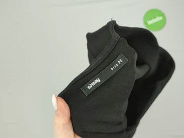 czarne obcisła bluzki: Sinsay, Bluzka damska, M — 4