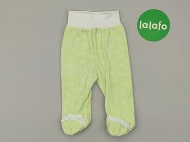 czarne spodnie woskowane: Leggings, 3-6 months, condition - Good — 2