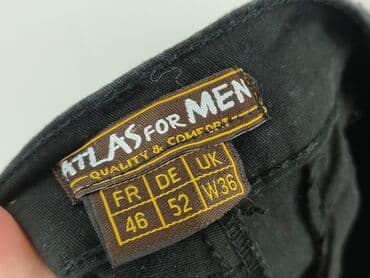 spodnie wrangler czarne: Atlas for Men, Spodnie materiałowe damskie, rozmiar S — 4