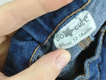 stoprocent spodenki: Denim pants, So cute, 12-18 months, condition - Perfect — 4
