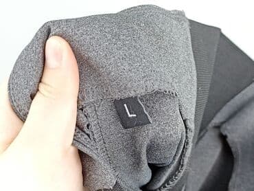 Women: Material trousers for women, size L (EU 40) — 4