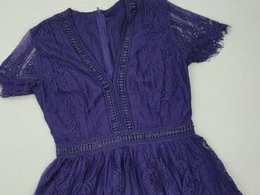 niebieskie sukienki plus size: Sukienka damska, rozmiar M — 1