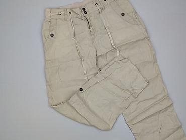 superga biale: Spodnie materiałowe damskie, rozmiar S — 1