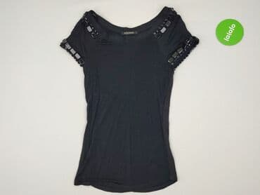 satynowy top pod marynarkę: Bluzka damska, M — 2