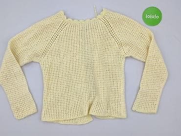 haftowany top: Hand Knitted, Kardigan damski, rozmiar S — 3