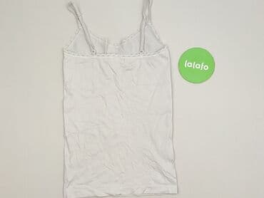 koszulka na ramiaczkach z koronka: T-shirt damski, rozmiar S — 4