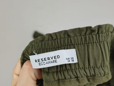 woskowane legginsy z wysokim stanem zara: Reserved, Material trousers for women, size M (EU 38) — 4