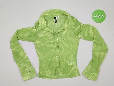 chabrowa bluzki: H&M Divided, Koszula damska, rozmiar XS — 2