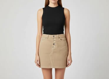 spódniczka jeansowe hm: H&M, Spódnica damska, rozmiar XS — 7