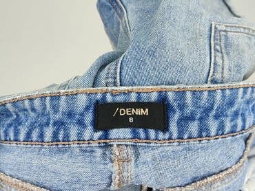 szorty damskie dzinsowe mocno wycięte: Denim, Szorty damskie, rozmiar S — 4