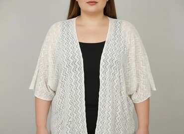 szlafroki damskie allegro: Narzutka damska, rozmiar 4XL — 6