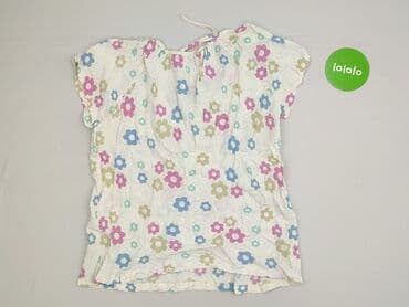 bawełniana bluzka z gumką na dole: E-vie, Bluzka damska, rozmiar S — 3