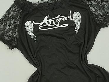 basic t shirty oversized: T-shirt damski, rozmiar L — 1