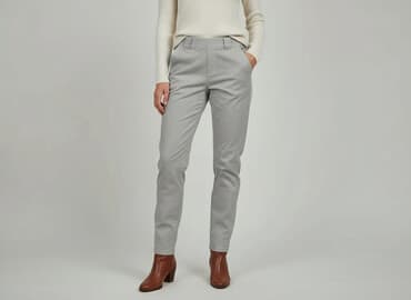 trampki w auchan: Spodnie materiałowe damskie, rozmiar S — 6