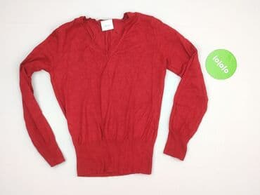 sweter z dekoltem v: Sweter damski, rozmiar M — 2