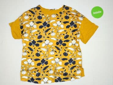 koszulka żółta w czarne paski: Ellos, T-shirt damski, rozmiar S — 2