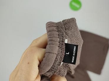 sweatpants brown: Spodnie dresowe damskie, rozmiar L — 4