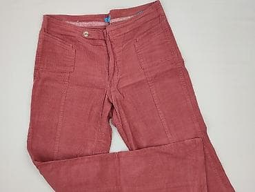 Material trousers for women, size L