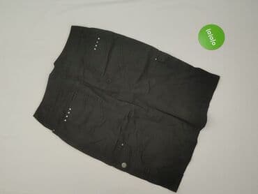 spódnice midi plisowane czarne: Sheego, Spódnica damska, M — 4