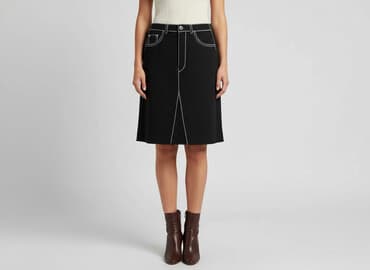 wełniana spódnice midi: La Perla, Women`s skirt, size M — 1