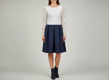 fajna sukienka na komunię: Sukienka damska, rozmiar S — 1