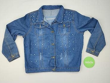 custom kurtki: Kurtka jeansowa damska, rozmiar 3XL — 2